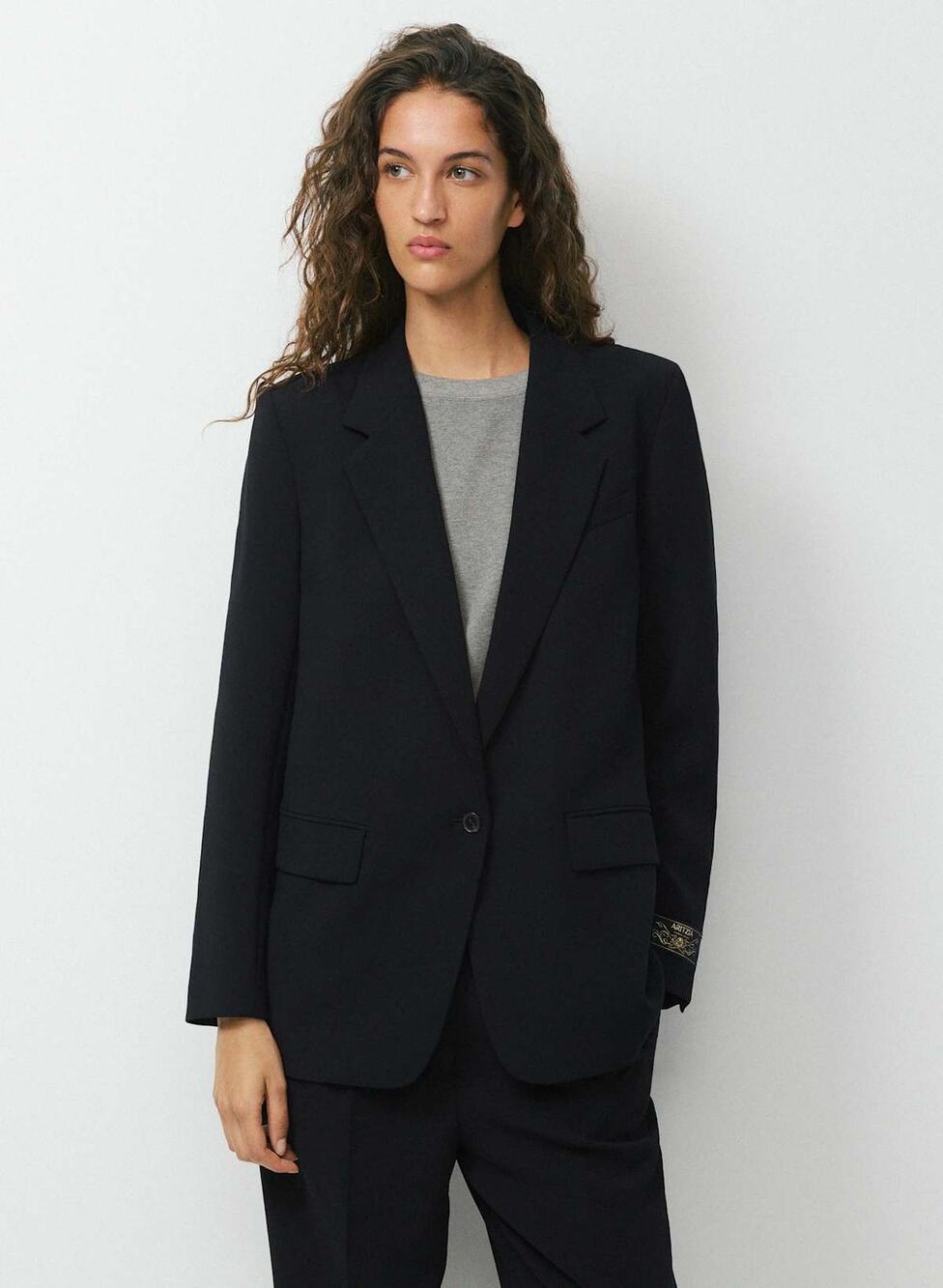 Aritzia Wilfred New Generation Blazer - Crepette - Black - 6 - NWT